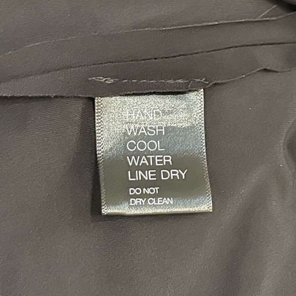 Norma Kamali Partial Turtleneck Slit Long Gown Halter Neck Dress - Picture 5 of 11